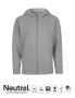 Neutral Kids Hoodie w. Zip Grey