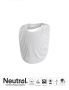 Neutral Babies Bib White