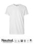 Neutral Mens Roll Up Sleeve T-shirt White