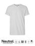 Neutral Mens Roll Up Sleeve T-shirt Ash Grey