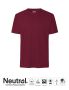 Neutral Mens Interlock T-shirt Bordeaux