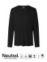 Neutral Mens Long Sleeve T-shirt Black
