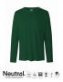 Neutral Mens Long Sleeve T-shirt Bottle Green