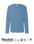 Neutral Mens Long Sleeve T-shirt Light blue