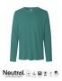 Neutral Mens Long Sleeve T-shirt Green
