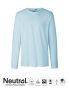 Neutral Mens Long Sleeve T-shirt Light blue