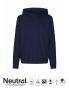 Neutral Unisex Jersey Hoodie Navy