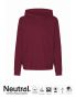 Neutral Unisex Jersey Hoodie Bordeaux