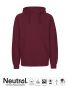 Neutral Mens Hoodie Bordeaux