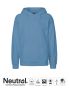 Neutral Mens Hoodie Light blue