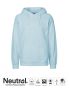 Neutral Mens Hoodie Light blue