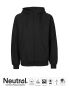 Neutral Mens Hoodie w. Zip Black