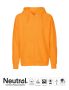 Neutral Mens Hoodie w. Zip Orange