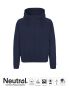 Neutral Unisex Hoodie w. Hidden Zip Navy
