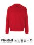 Neutral Unisex Jacket w. Zip Red
