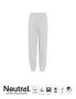 Neutral Unisex Sweatpants w. Elastic Cuff Ash Grey