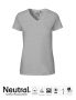 Neutral Ladies V-neck T-shirt Sport Grey