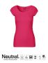 Neutral Ladies Round neck Short Sleeve T-shirt Pink