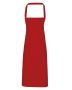Cotton Bib Apron Red