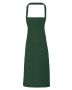 Cotton Bib Apron Bottle green