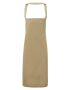 Cotton Bib Apron Khaki