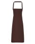 Cotton Bib Apron Brun
