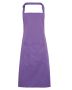 Bib Apron with Pocket Violet