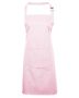 Bib Apron with Pocket Pink