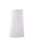 Bar Apron with Pocket White