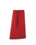 Bar Apron with Pocket Red