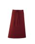 Bar Apron with Pocket Burgundy