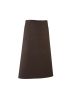 Bar Apron with Pocket Brun