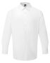 Mens L/S Poplin Shirt White