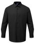 Mens L/S Poplin Shirt Black