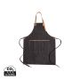 Deluxe canvas chef apron black