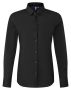 Womens L/S Poplin Shirt Black