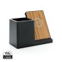 Ontario RCS recycled plastic 10W wireless charger Black