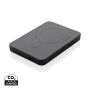 Magnetix RCS recycled plastic 5000 mah magnetic powerbank Black