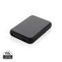 Stellar RCS recycled plastic 5000 mah 5W magnetic powerbank Black