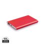 4.000 mAh slim powerbank red