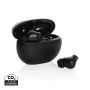 Prolink RCS recycled plastic hybrid ANC/ENC earbud Black