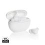 Prolink RCS recycled plastic hybrid ANC/ENC earbud White
