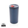 Double wall vacuum leakproof lock mug 300ml blue