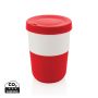 PLA cup coffee to go 380ml red