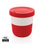 PLA cup coffee to go red
