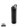 Sport bottle with straw Black