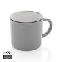 Vintage ceramic mug 280ml Grey