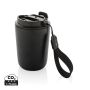 Cuppa RCS re-steel vacuum tumbler with lanyard Black