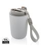 Cuppa RCS re-steel vacuum tumbler with lanyard White