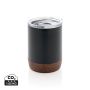 RCS Re-steel cork small vacuum coffee mug Black